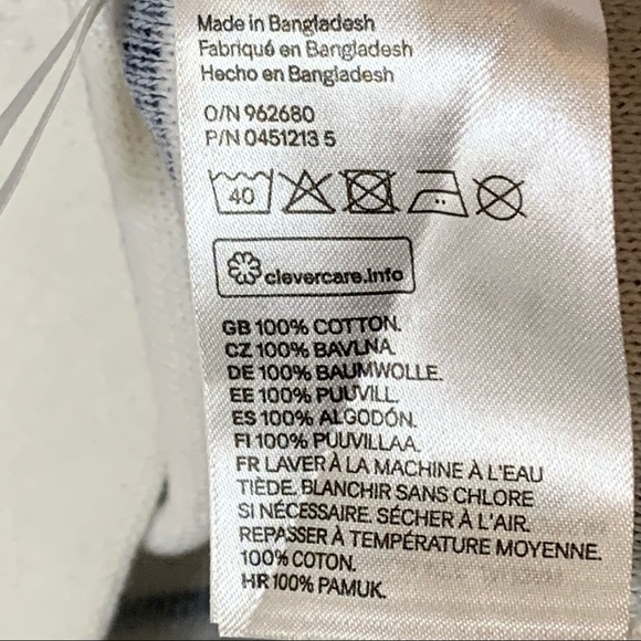 H&M Toddler Striped Thin Sweatshirt/Sweatshirt - Picture 12 of 12